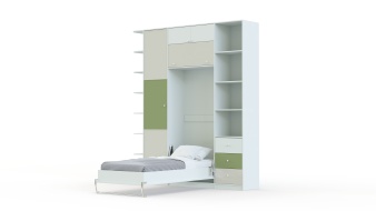 Односпальная Шкаф-кровать трансформер Фазан 58 BMS