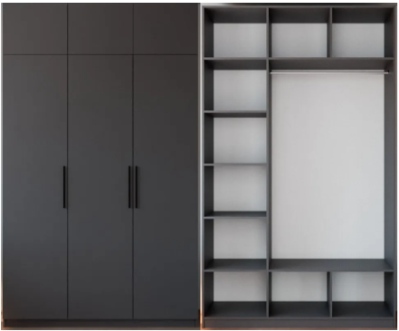 Распашной шкаф Вилета 6 (1100*2500*600)