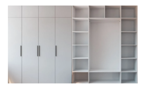 Распашной шкаф Вилета 8 (1600*2500*500)