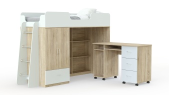 Распродажа - Кровать-чердак Миф 3 BMS