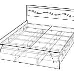 Схема сборки Кровать Валенсия 1 BMS