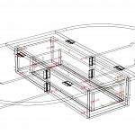 Схема сборки Кухонный стол Ксандра 1 BMS