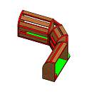 Кухонный уголок Милан BMS(Подъемное сиденье (Правый))