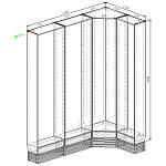 Стеллаж Билли Billy 17