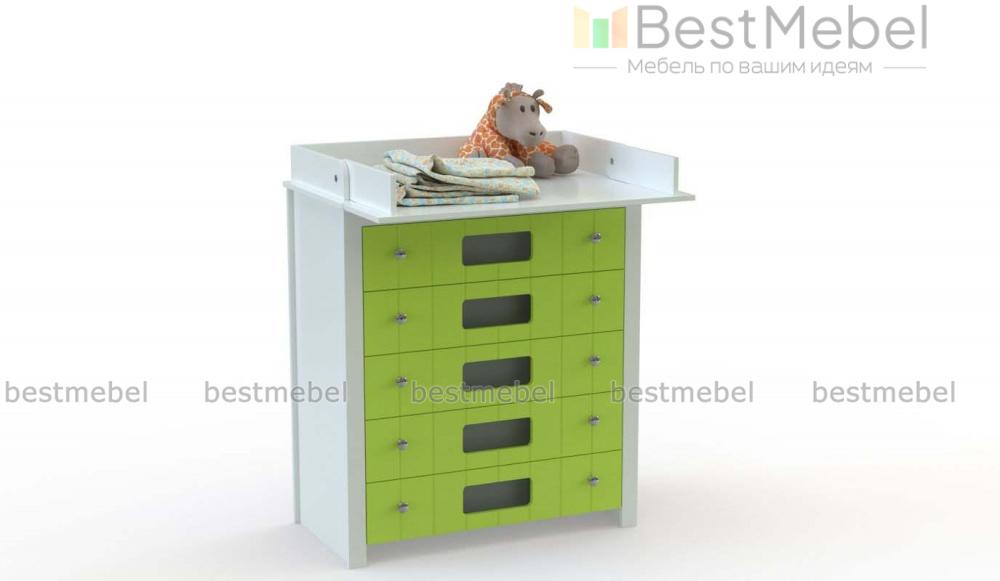 Пеленальный комод Веста Деко 2 BMS - Фото