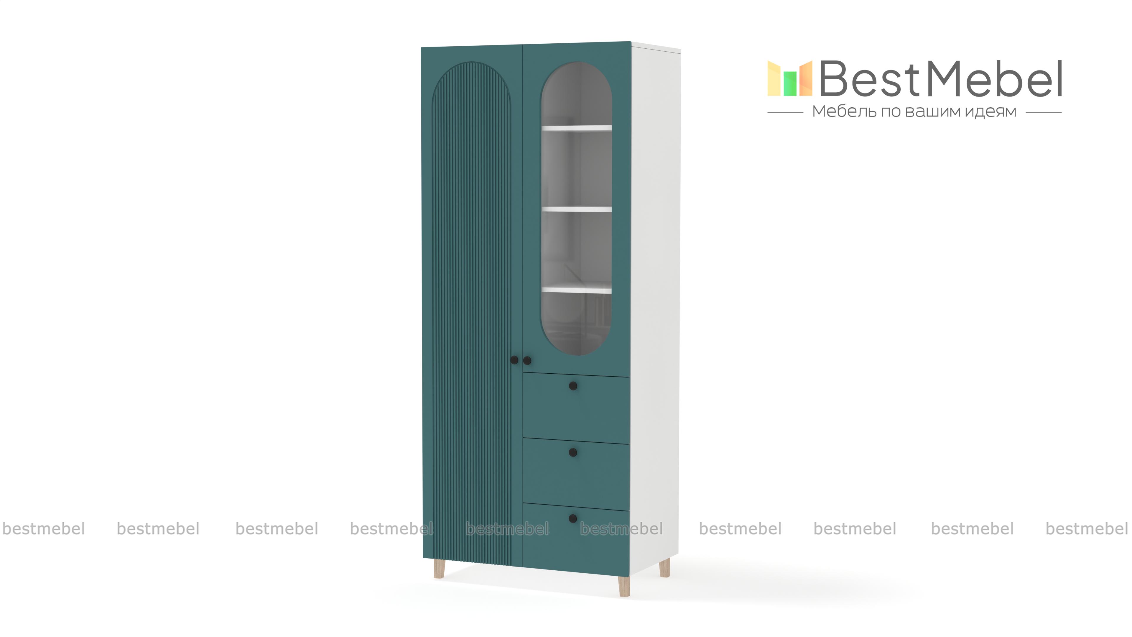 Шкаф распашной Рене 8 BMS - Фото