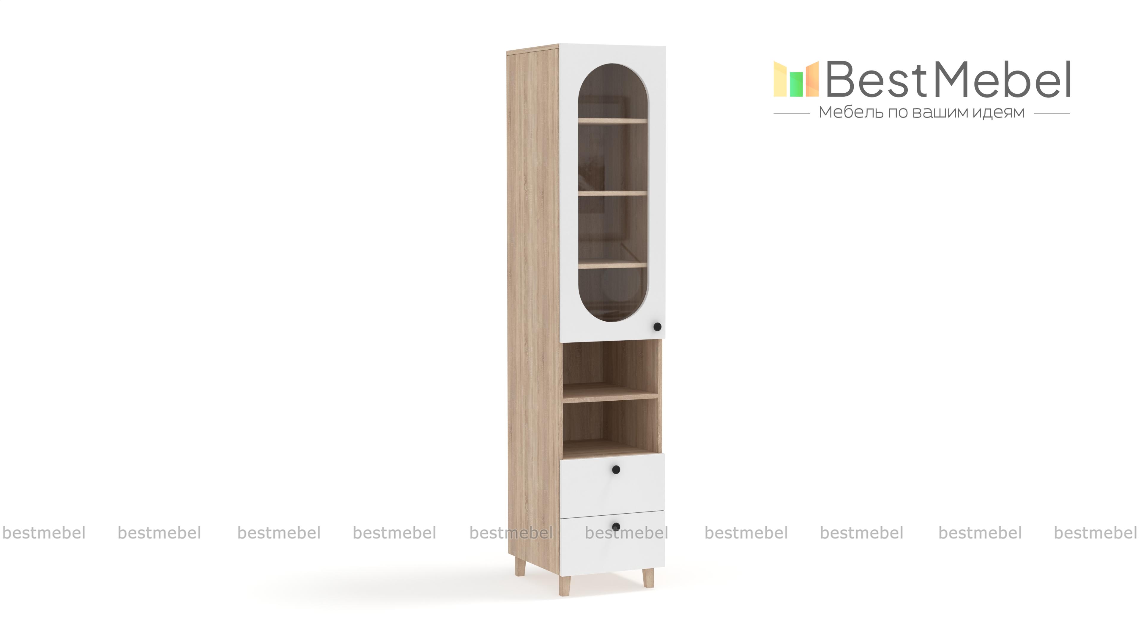 Шкаф-пенал Рене 3 BMS - Фото