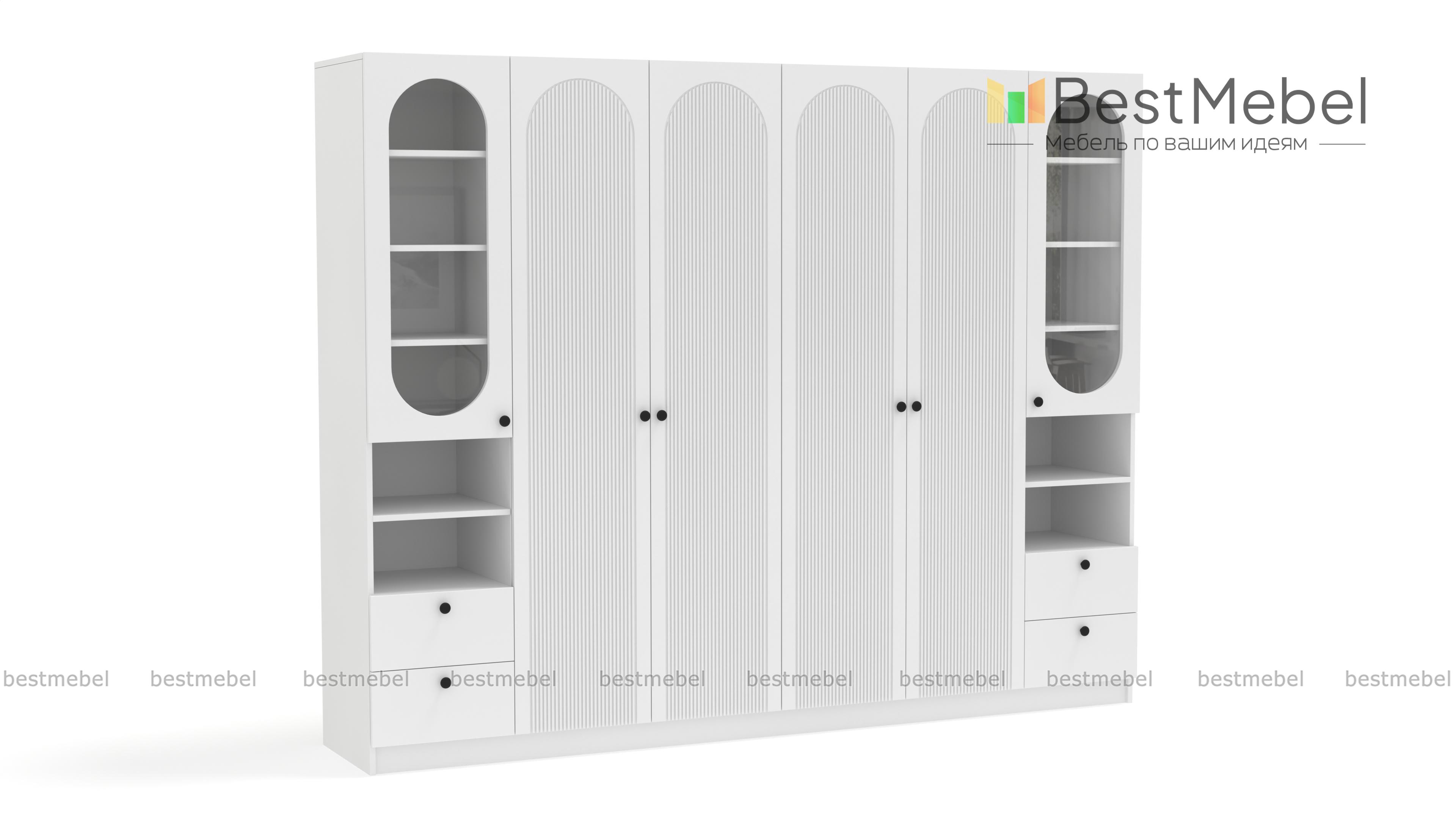 Шкаф распашной Рене 16 BMS - Фото