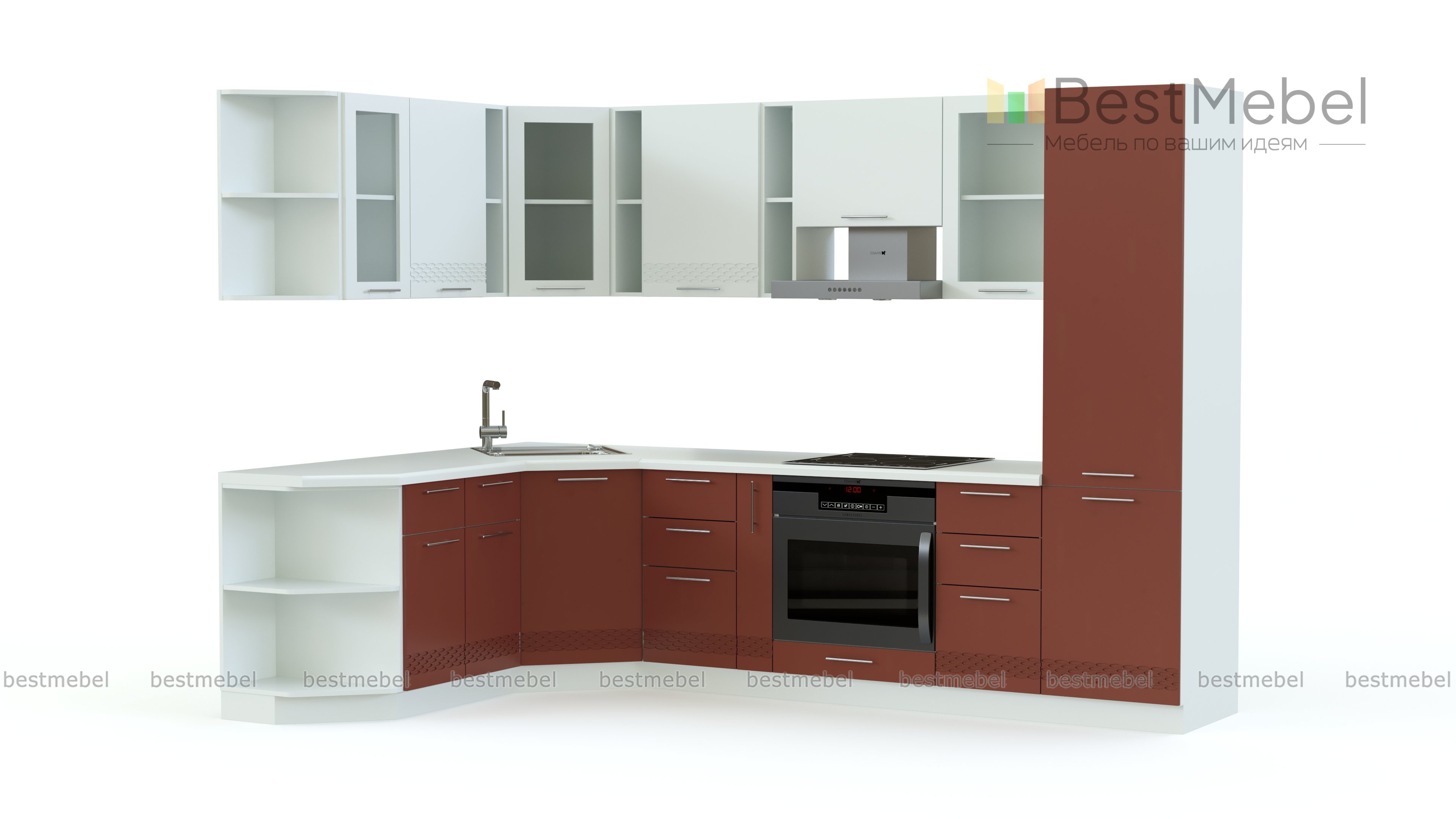 Кухня Капля угловая BMS