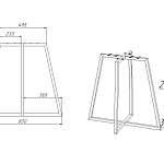 Кухонный стол Дабл 2 BMS
