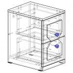 Чертеж Прикроватная тумба Николь BMS