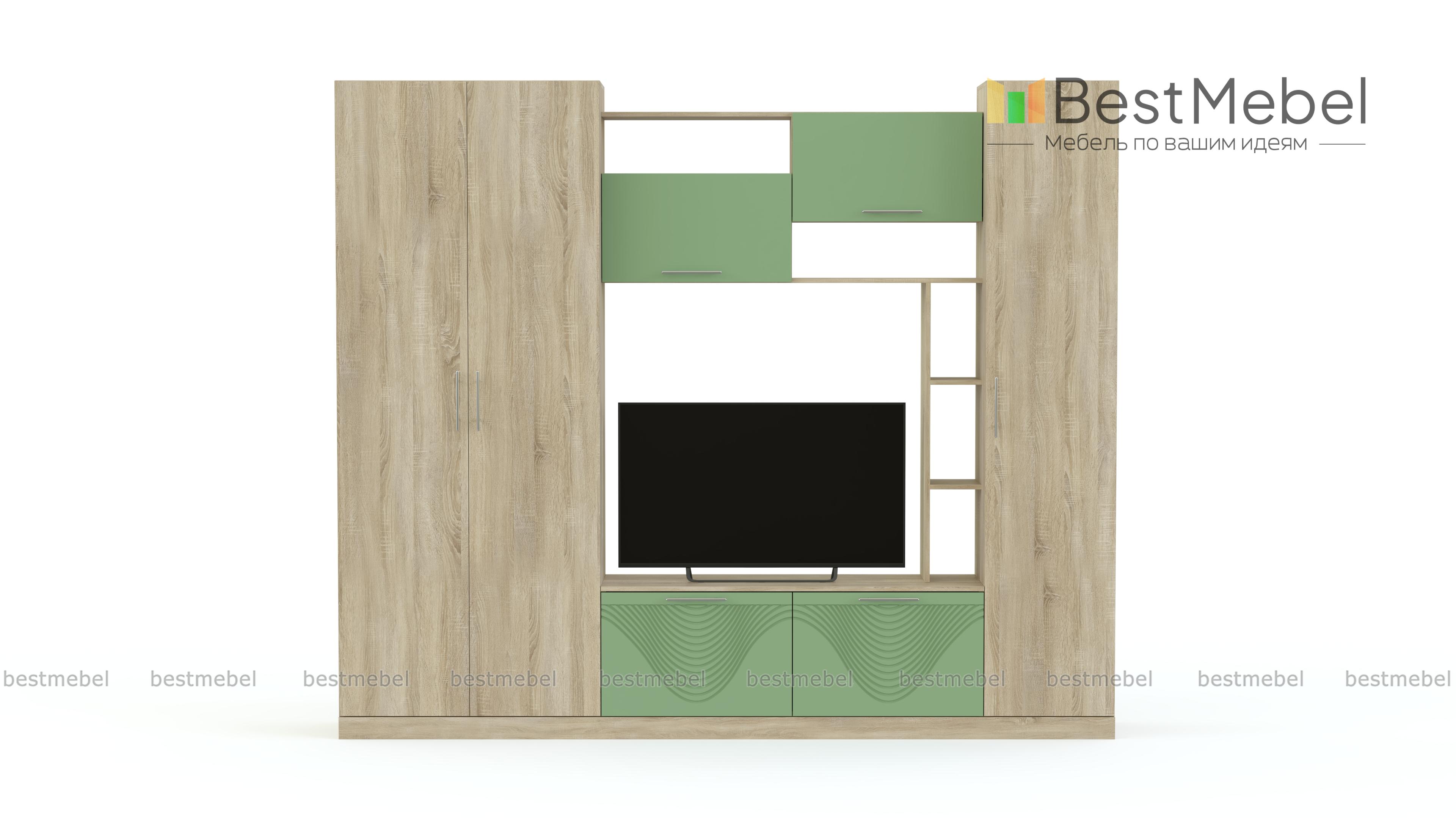 Стенка Вельвет 8 BMS - Фото