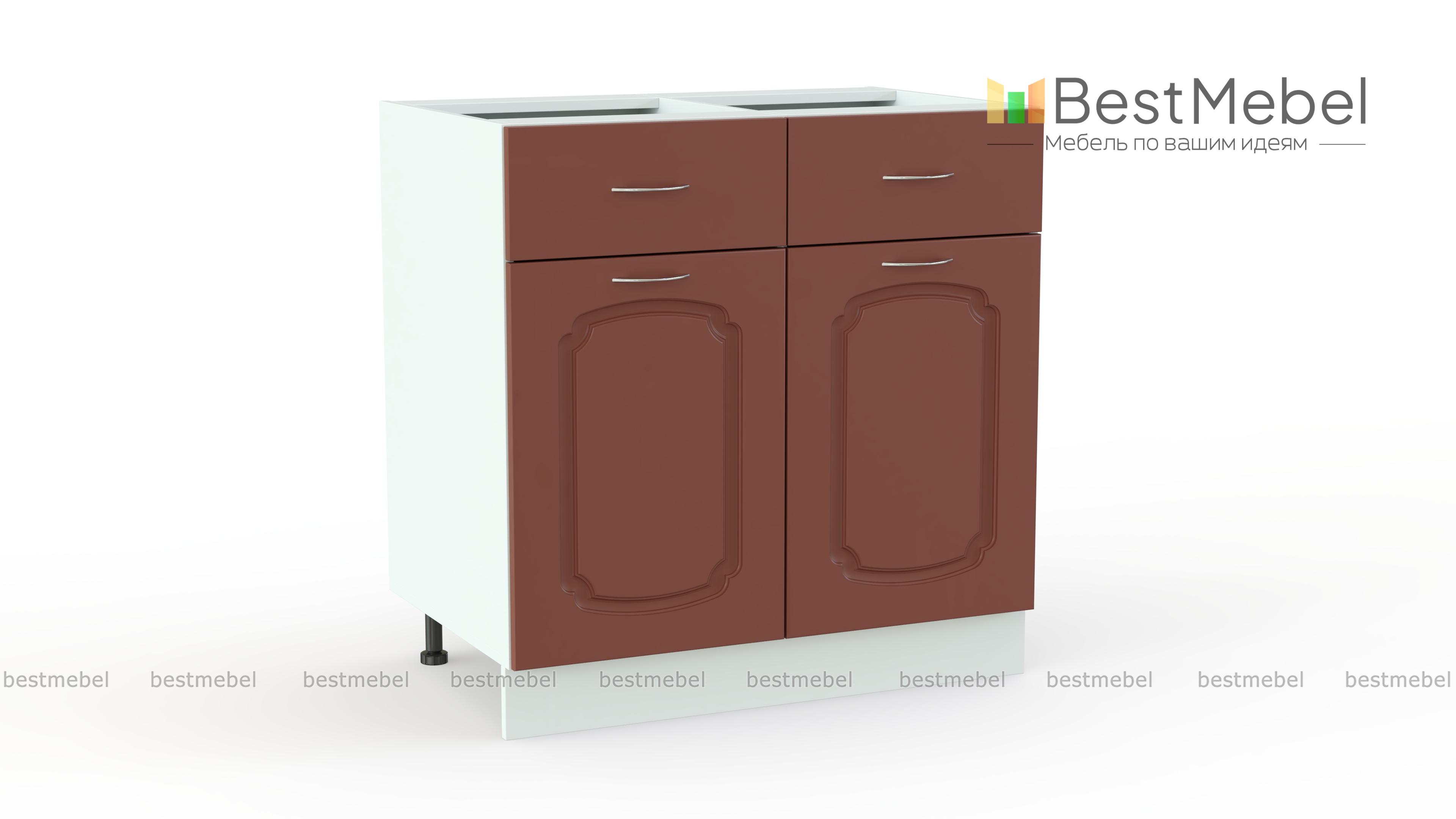 Эмилия шкаф напольный с ящиками BMS - Фото