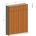 Схема сборки Шкаф распашной Руан 10 BMS