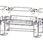 Схема сборки Журнальный стол Муза-15 BMS