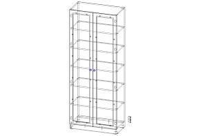 Стеллаж лофт Барни 20  (800х2020х400)