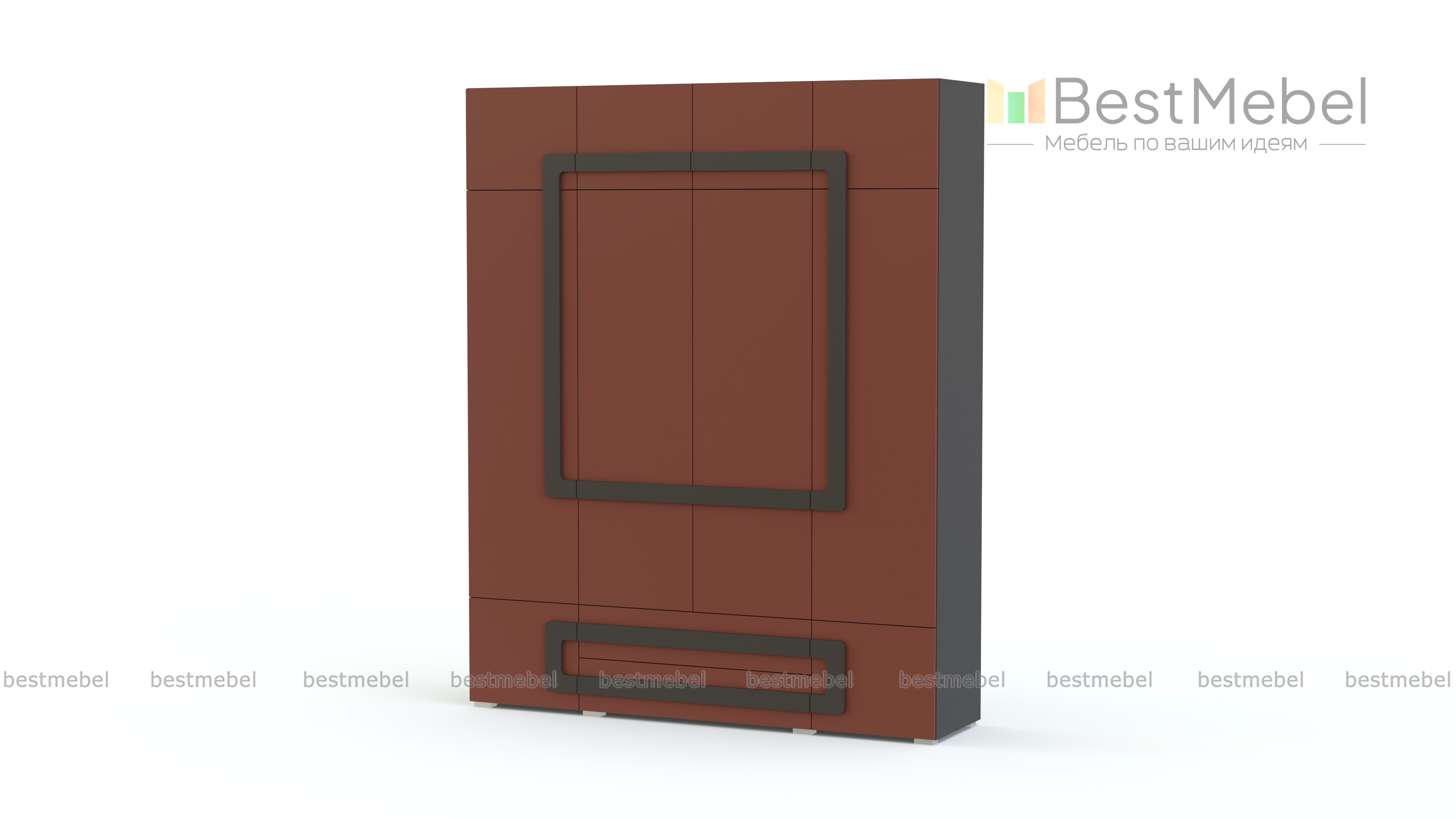 Распашной шкаф Стайл Люкс 37 BMS