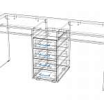 Схема сборки Письменный стол Джейн-8 BMS