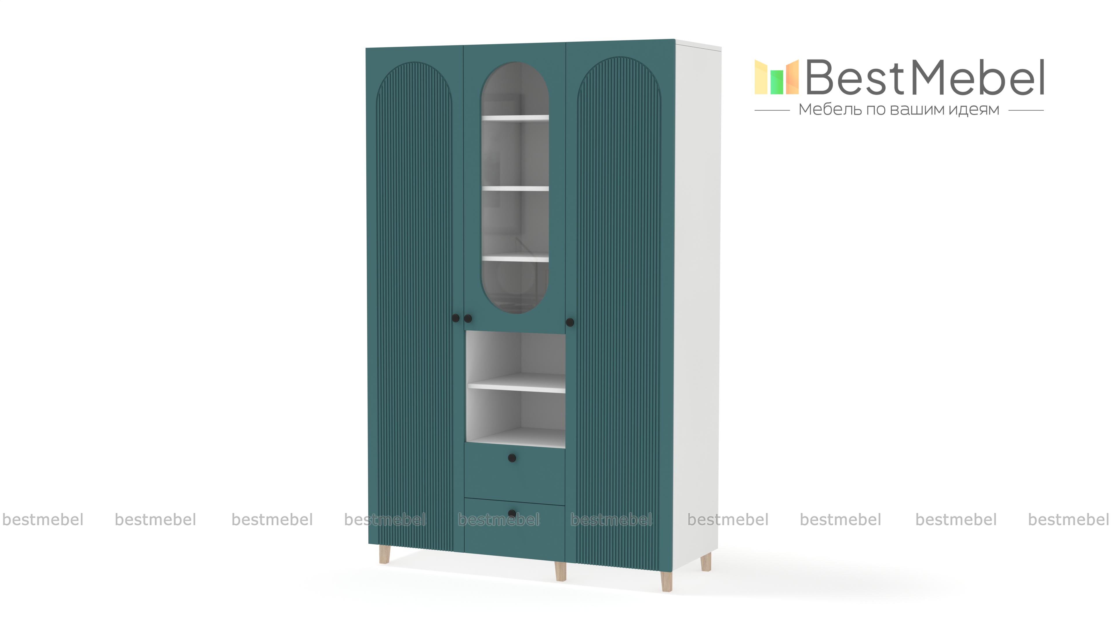 Шкаф распашной Рене 11 BMS - Фото