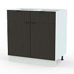 Шкаф нижний с 2-мя дверцами и 2-мя ящиками Альберт BMS - Фото 6