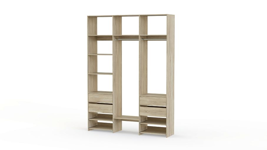 Стеллаж для одежды Мирта 90 BMS - Фото