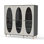 Шкаф книжный Брукс 3 BMS - Фото 7