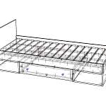 Схема сборки Кровать Almer BMS