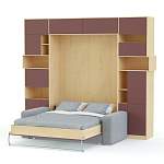 Шкаф-кровать с диваном Гранди BMS - Фото 5