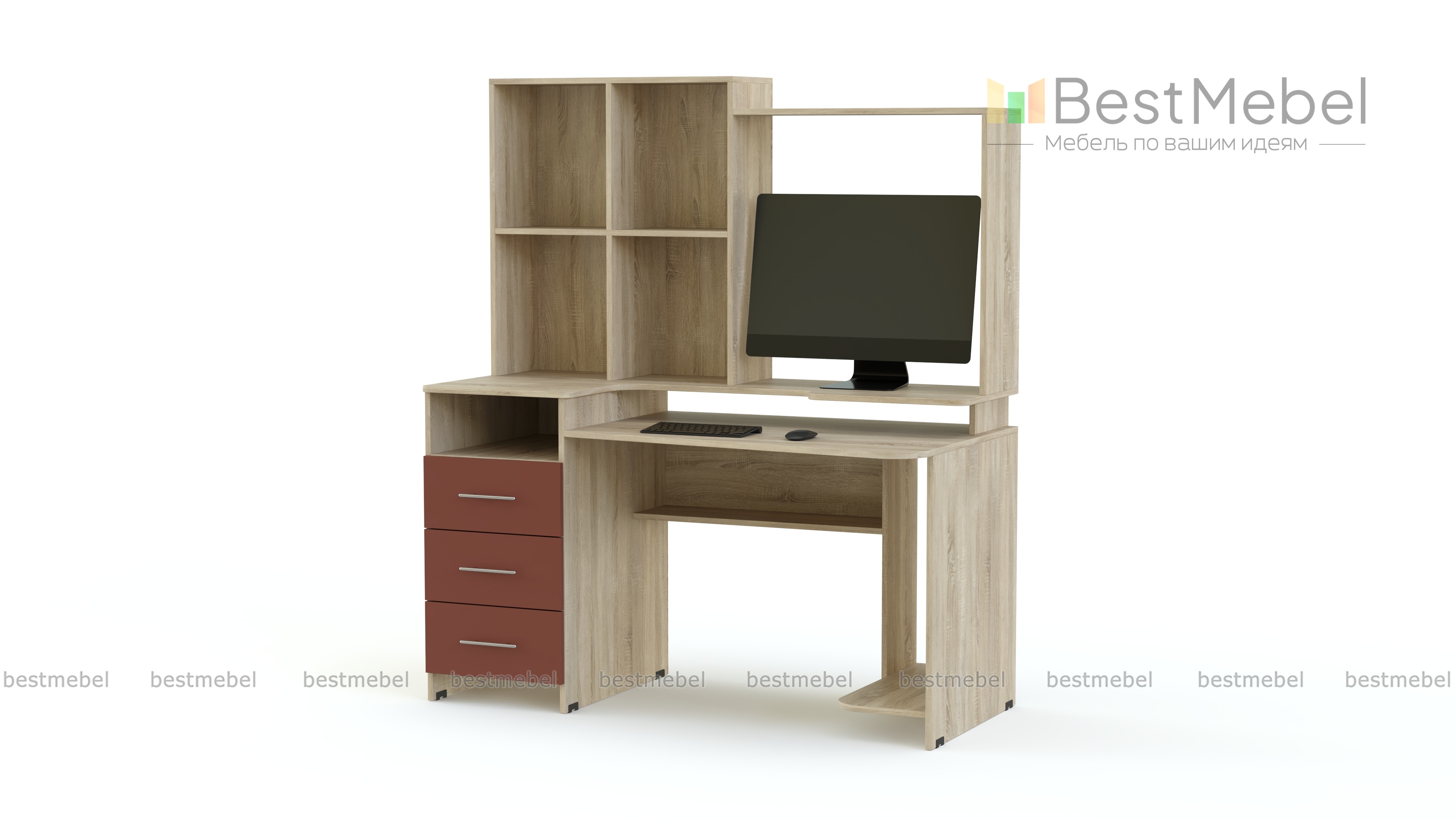 Компьютерный стол МБ 16.1 BMS