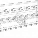 Чертеж Тумба под ТВ Эстер 10 BMS