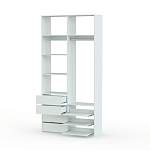 Стеллаж для одежды Мирта 87 BMS - Фото 7