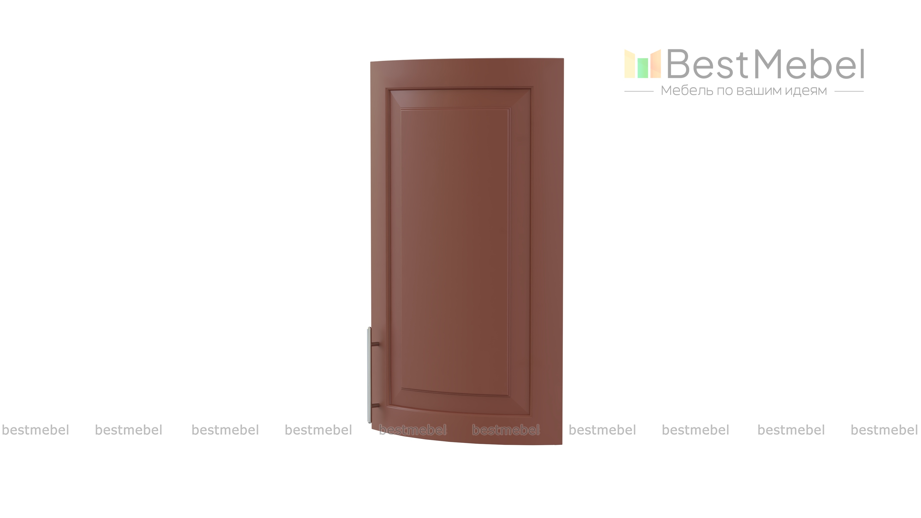 Шкаф верхний радиусный торцевой Ирен BMS