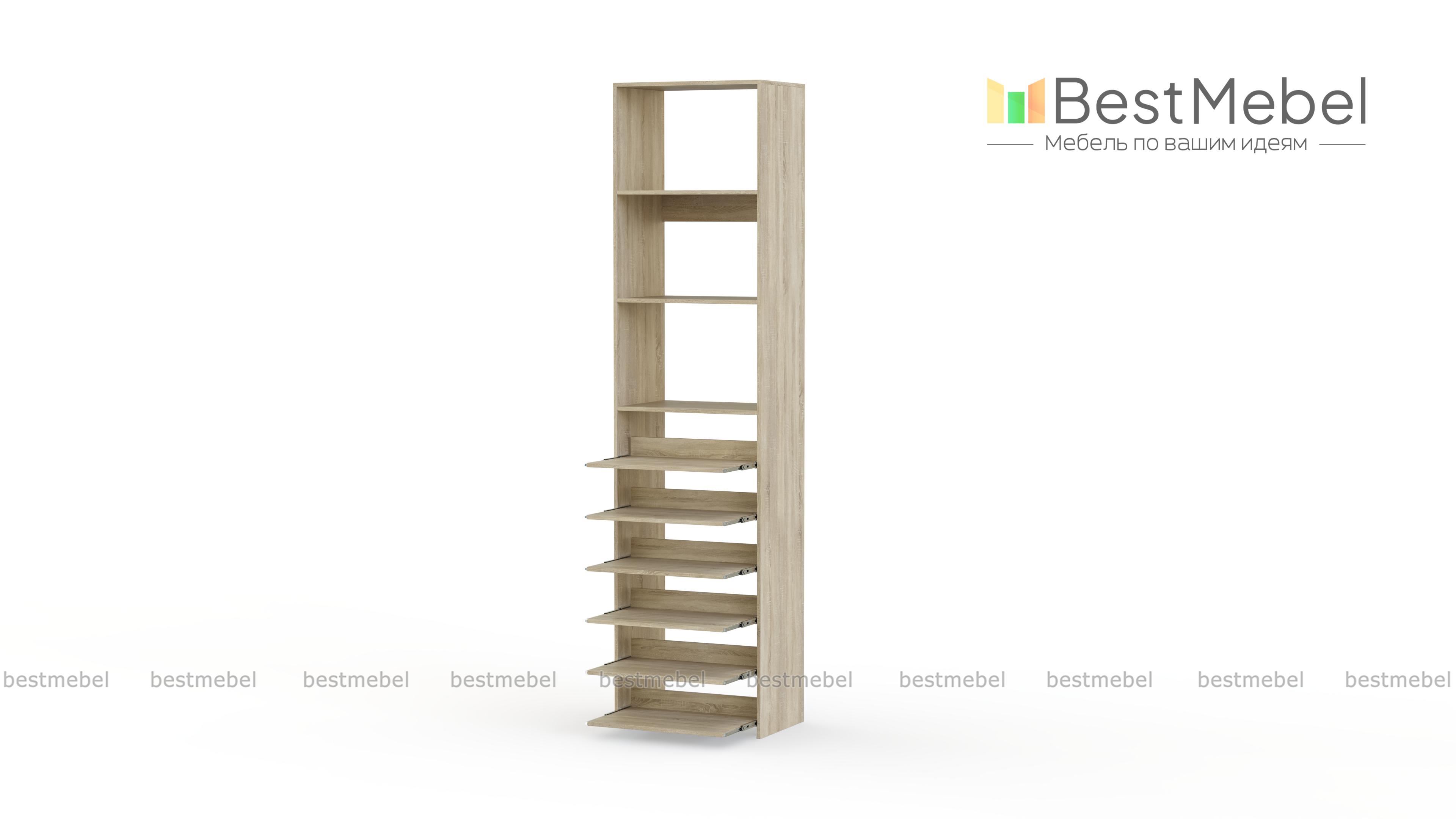 Стеллаж для одежды Мирта 76 BMS - Фото